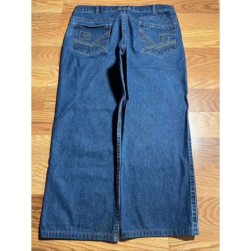 Vintage Y2K Ticomela FR Flame Resistant Wideleg Jeans